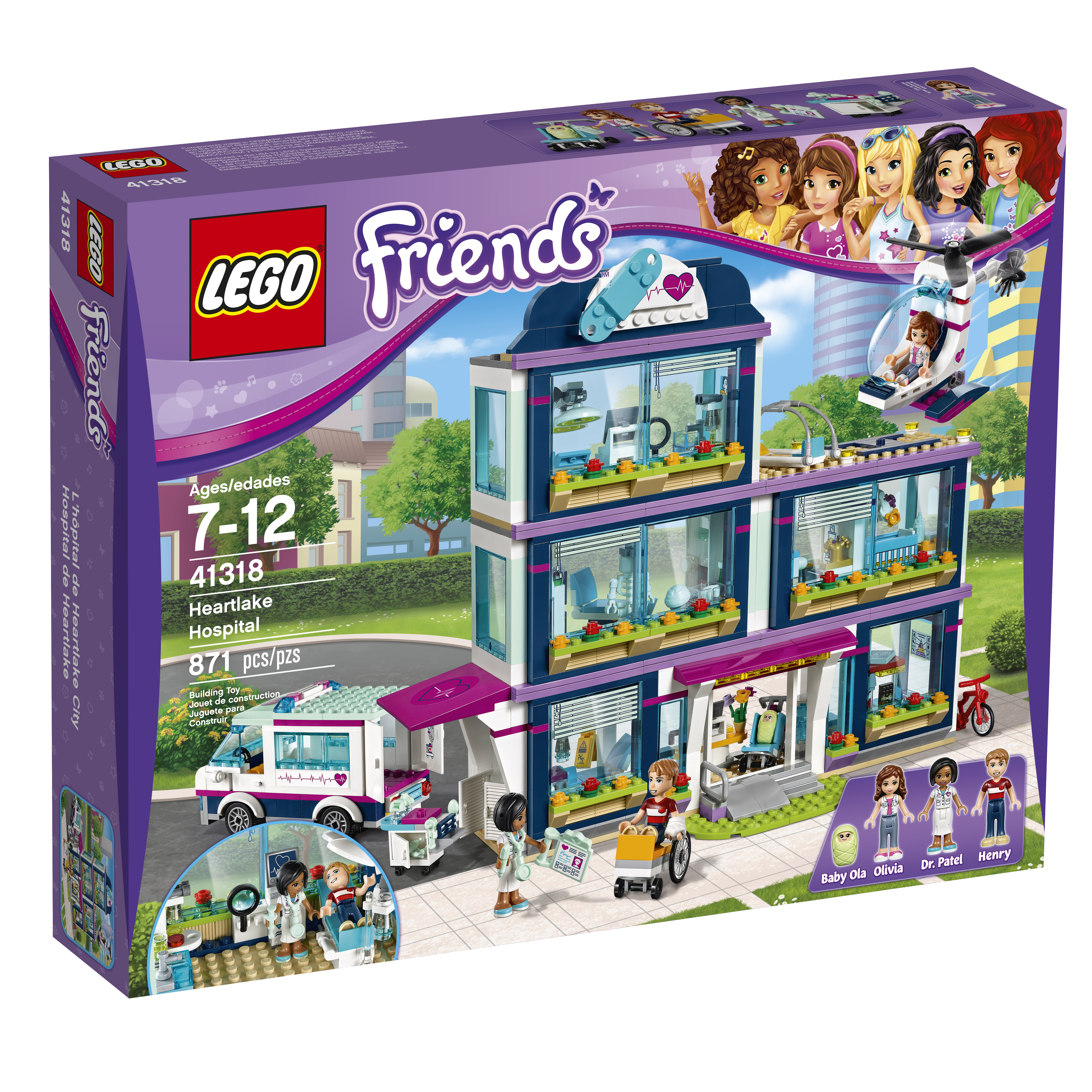 LEGO® Friends 41318 Nemocnice v Heartlake
