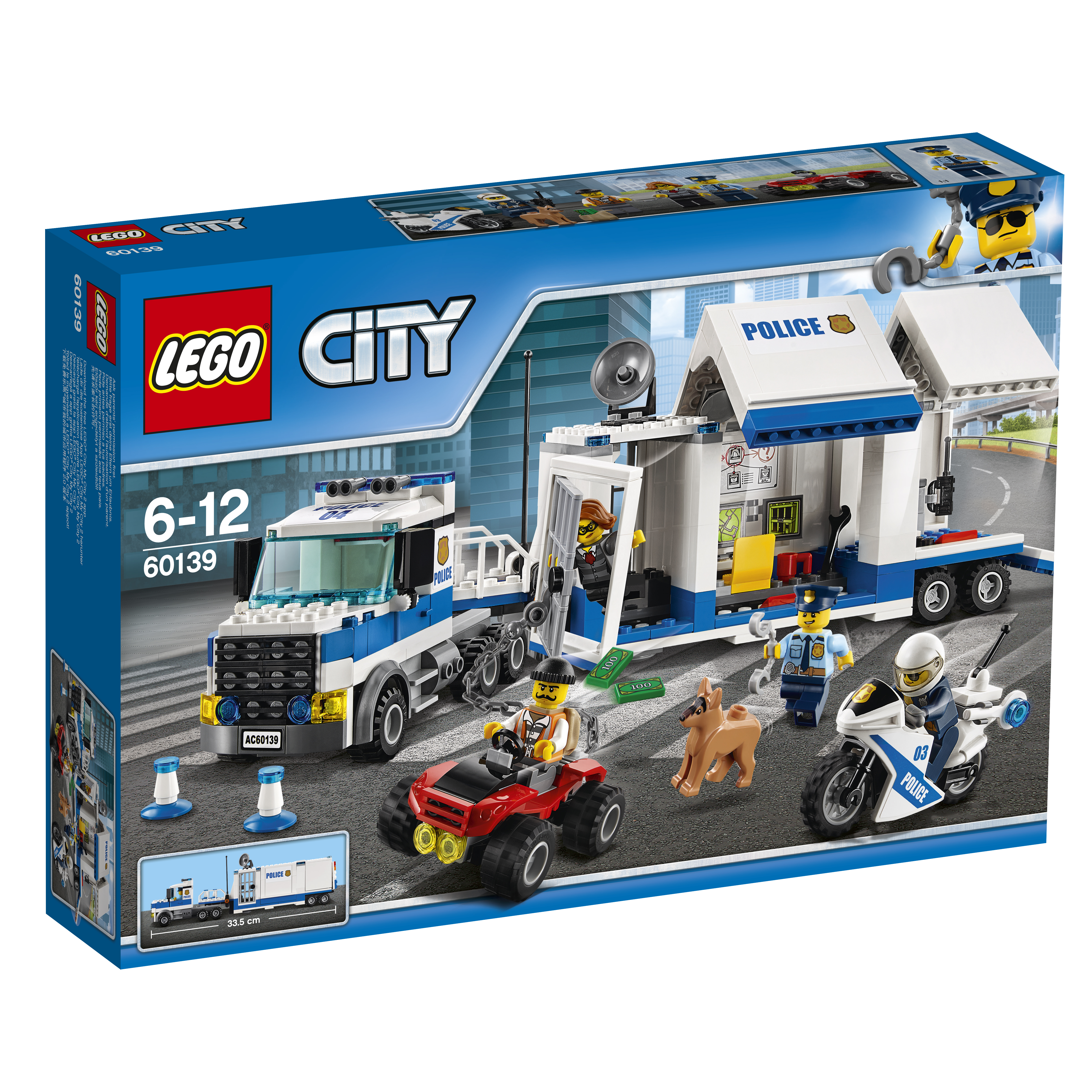 LEGO® City 60139 Mobilní velitelské centrum