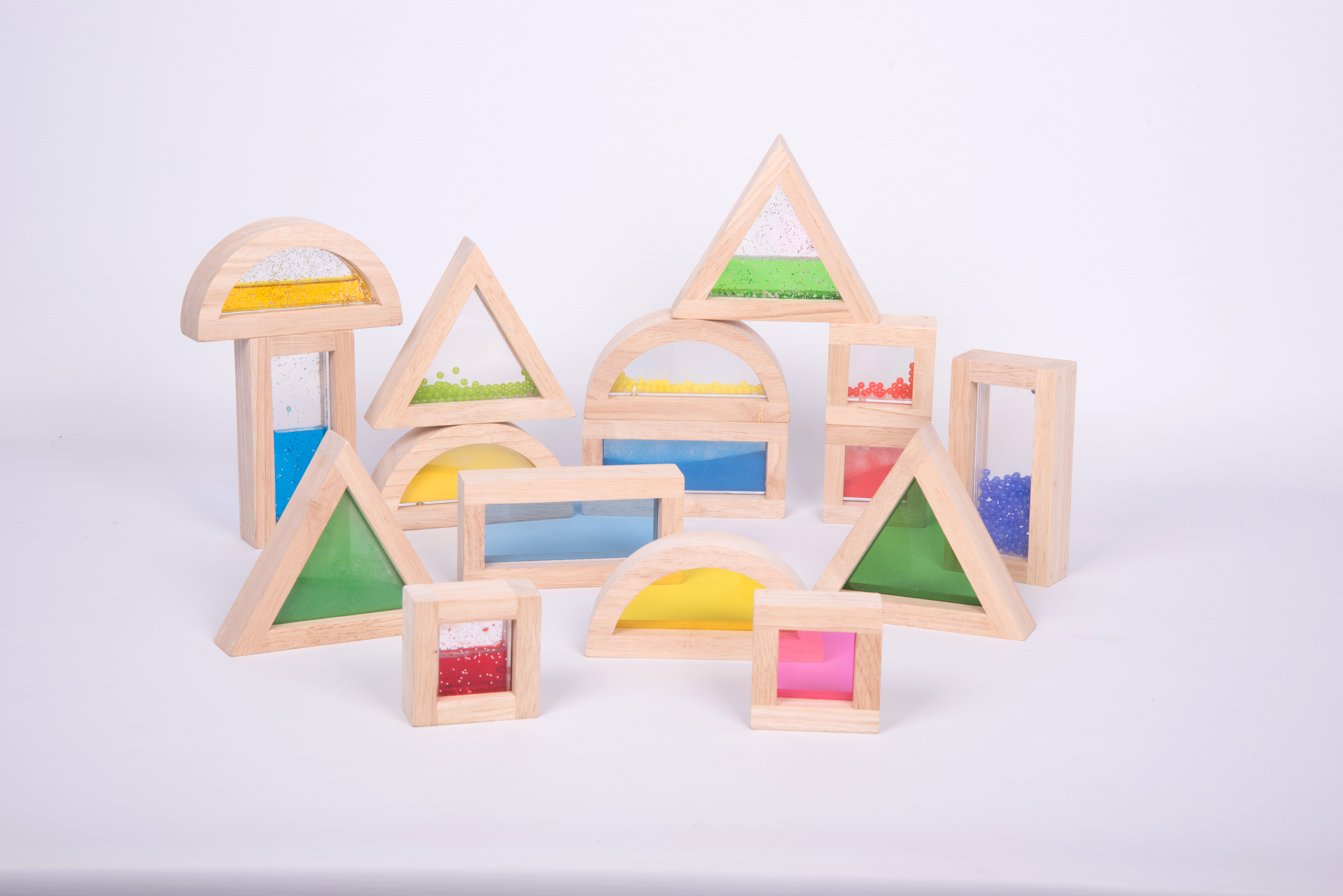Sensory Blocks - smyslové kostky 16ks