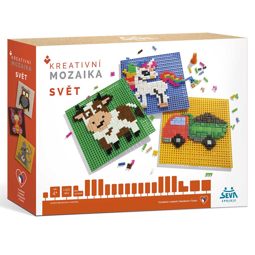 Kreativní mozaika - Svět