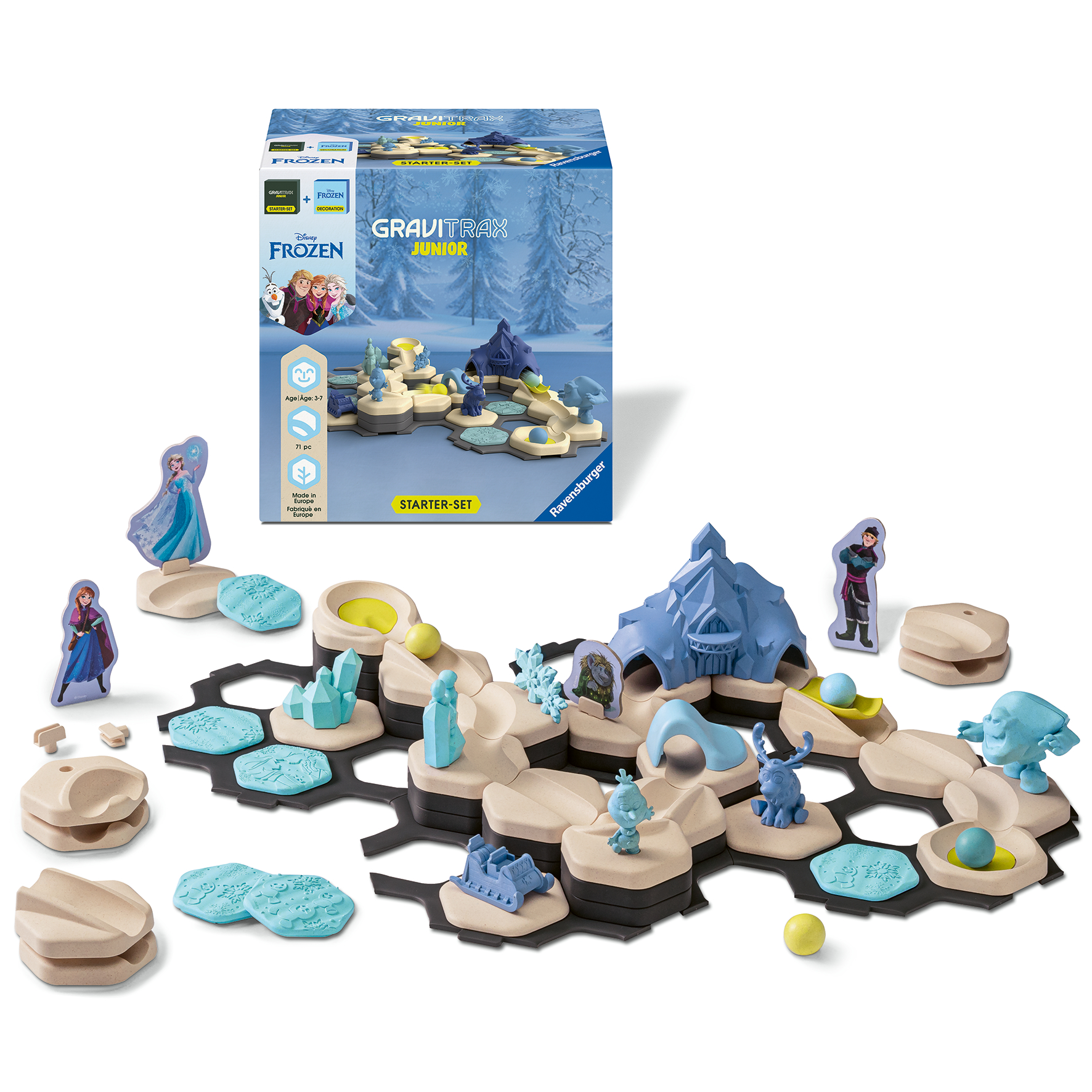 GraviTrax Junior Bundle: Startovní sada Start + Disney: Ledové Království